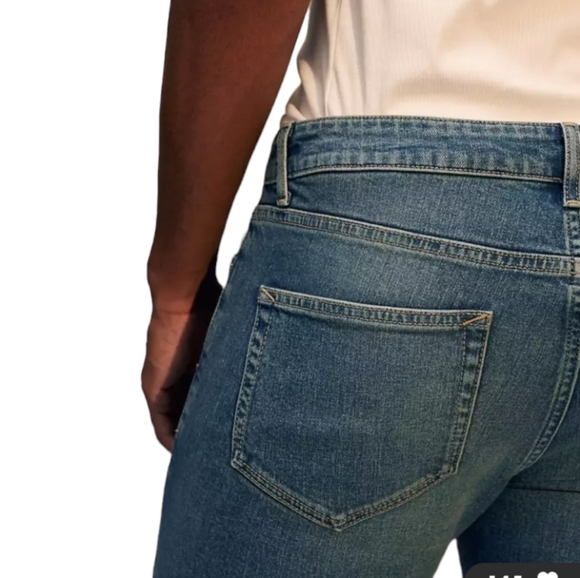 Topman (ASOS) Men's Jeans Slim Fit Dark Blue Wash Size 34S (W34 L30) - Picture 4 of 11